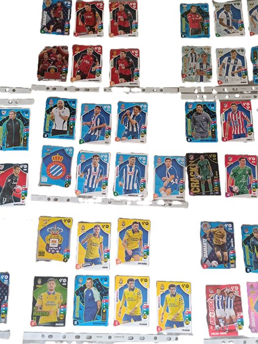 116 cartas Adrenalyn Panini La Liga 2024-2025