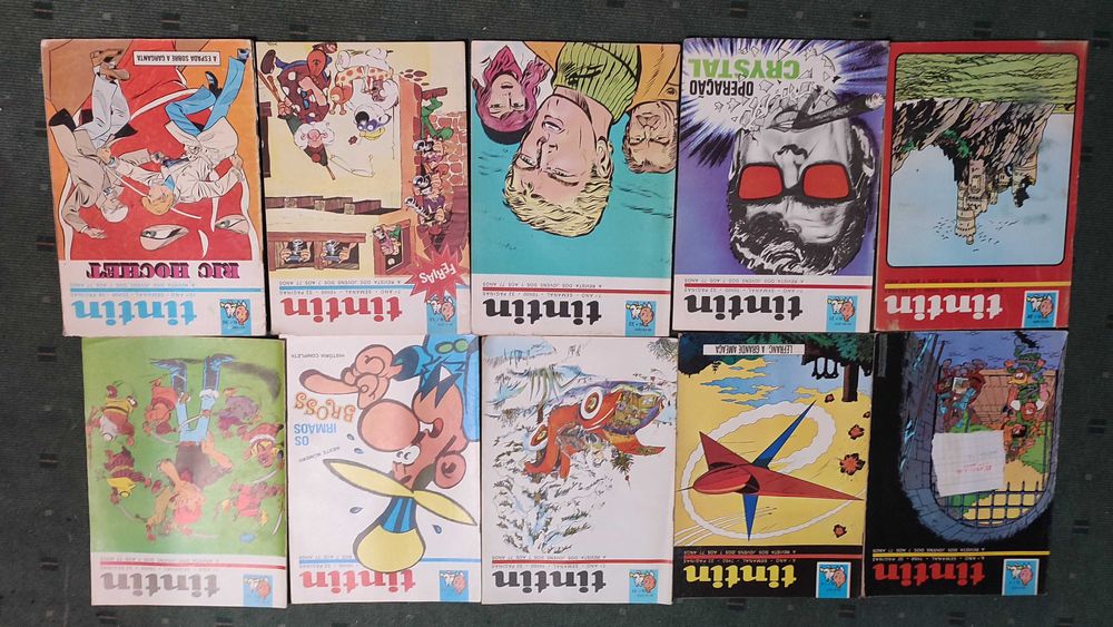 Lote 80 Revistas BD Tintin