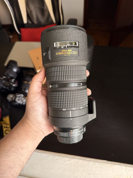 Nikon 80-200 f2.8 ED - Mint - Garantia - Caixa e Bolsa