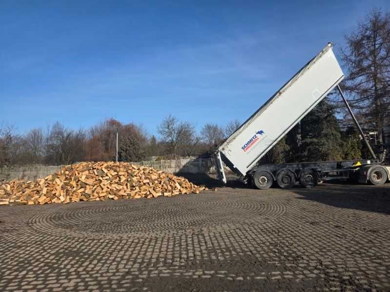 Drewno Opałowe Kominkowe Buk Grab Sezonowany Transport