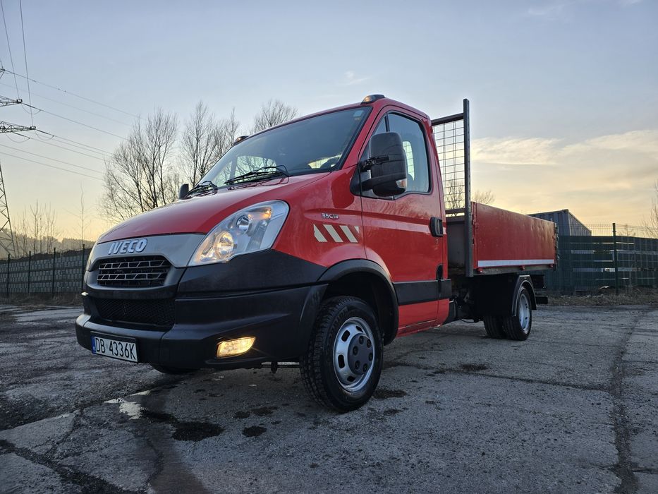 Iveco 35c13 - 166 800 km - fabryczna wywrotka - kiper - wywrot - 2014