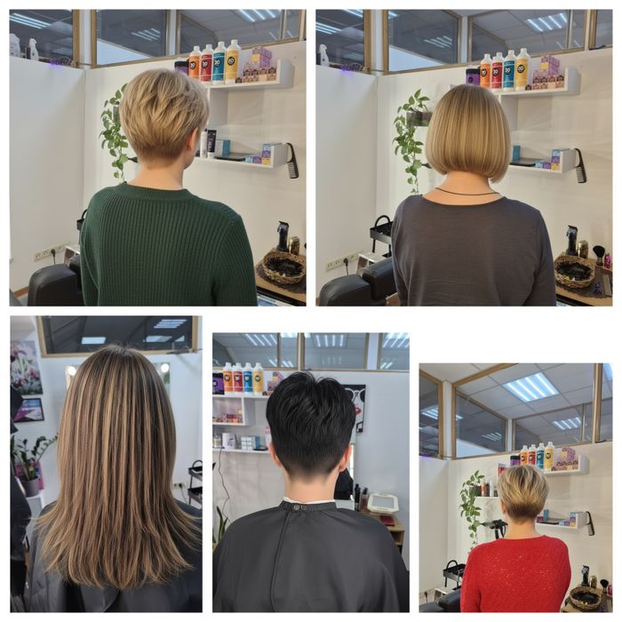 Чоловічі жіночі стрижки