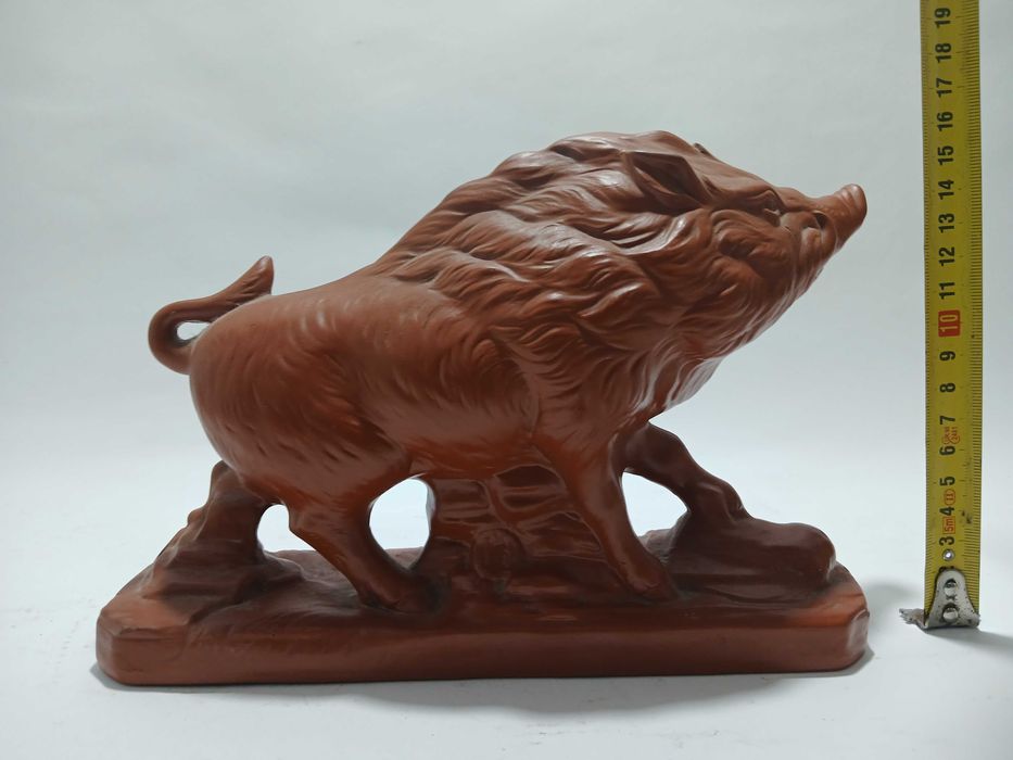 Javali / Porco selvagem / Javardo - Figura em faiança