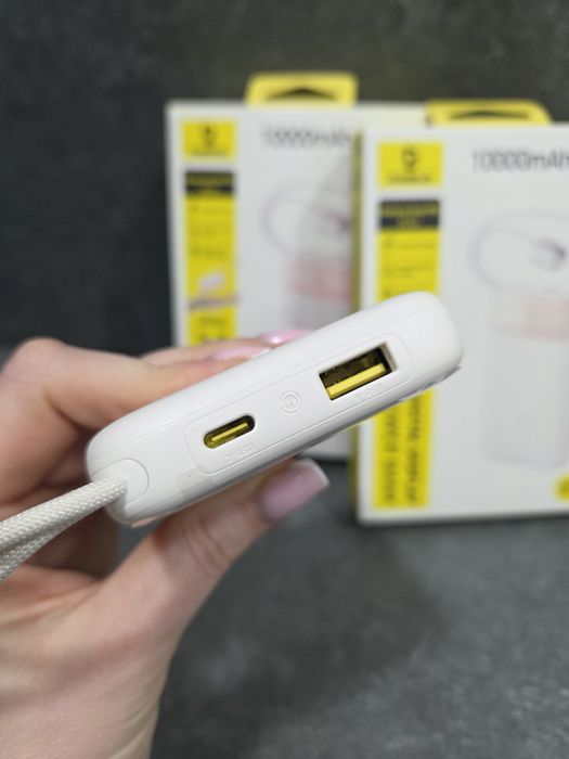 Baseus EnerFill FC11 на 10000 mAh  22.5w. павербанк з кабелем