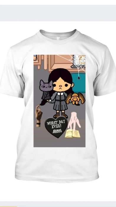 T-shirt Wednesday Addams TOCA BOCA 110-173 

Kolekcja: WEDNESDAY ADDAM