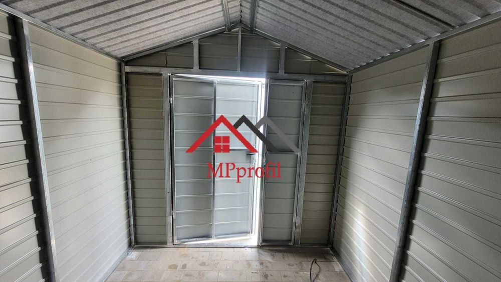 Skandynawski domek ogrodowy