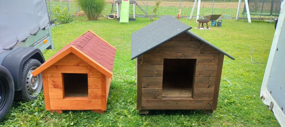 Buda dla psa ocieplana