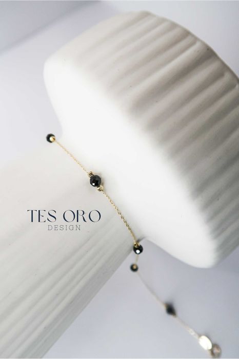 Złota Bransoletka z Kulkami | Próba Złota 585