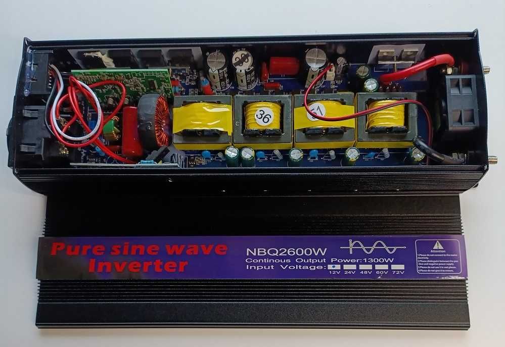 Інвертор 12V-220V (чистий синус)