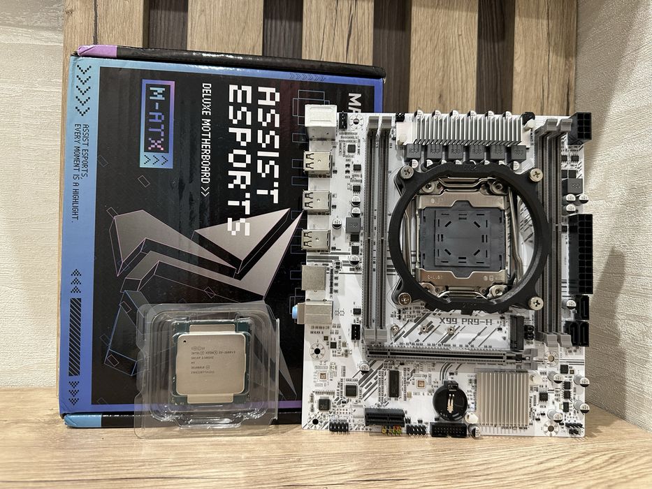 Комплект X99 MACHINIST White + Xeon 2680v3 12/24 LGA2011-3