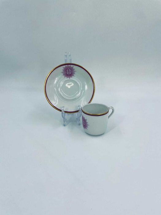 Zestaw śniadaniowy Filiżanka kolekcjonerska Bauscher Weiden
