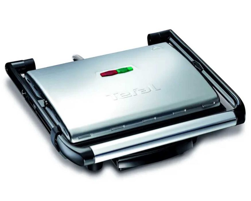 Grill Kontaktowy Tefal Inicio 2000W + Duża Powierzchnia 740cm² + Tacka