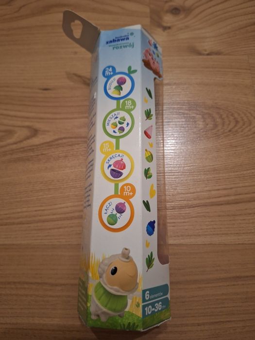 Kulko-klocki 6 el. Farma: świnka, owieczka TREFL.