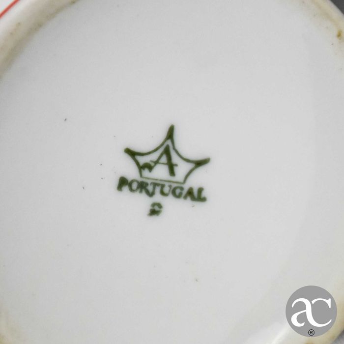 Conjunto de 2 jarros porcelana Artibus, Art Déco