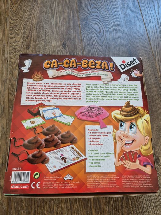 Jogo ca-ca-beza!, muito divertido, em optimo estado