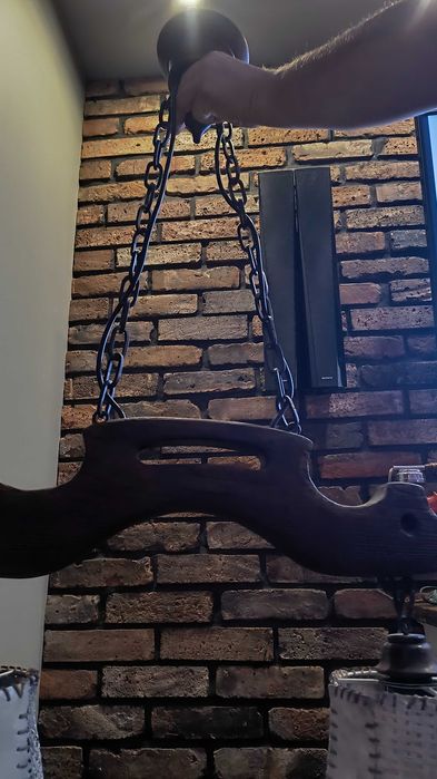 Lampa żyrandol w stylu vintage