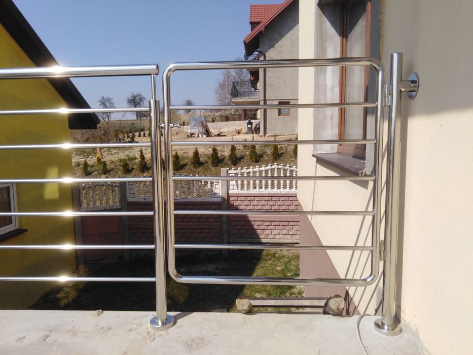 Balustrady nierdzewne