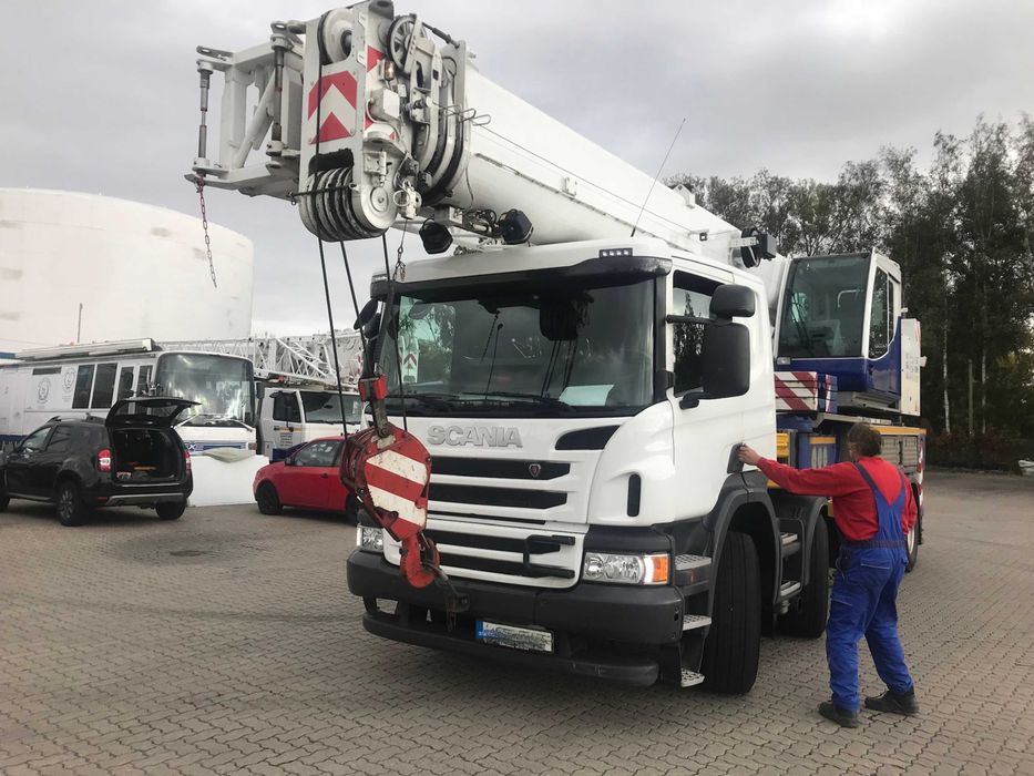 Автокран TADANO Faun HK40 SCANIA