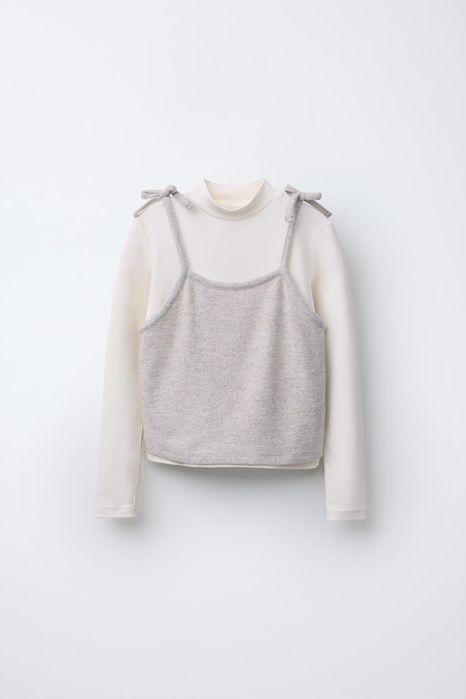 Водолазка zara білий гольф для дівчинки 148, 156, 164