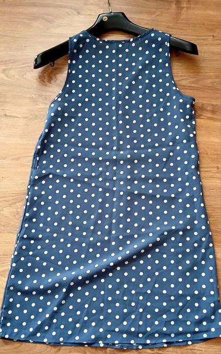 Sukienka w kropki grochy xs