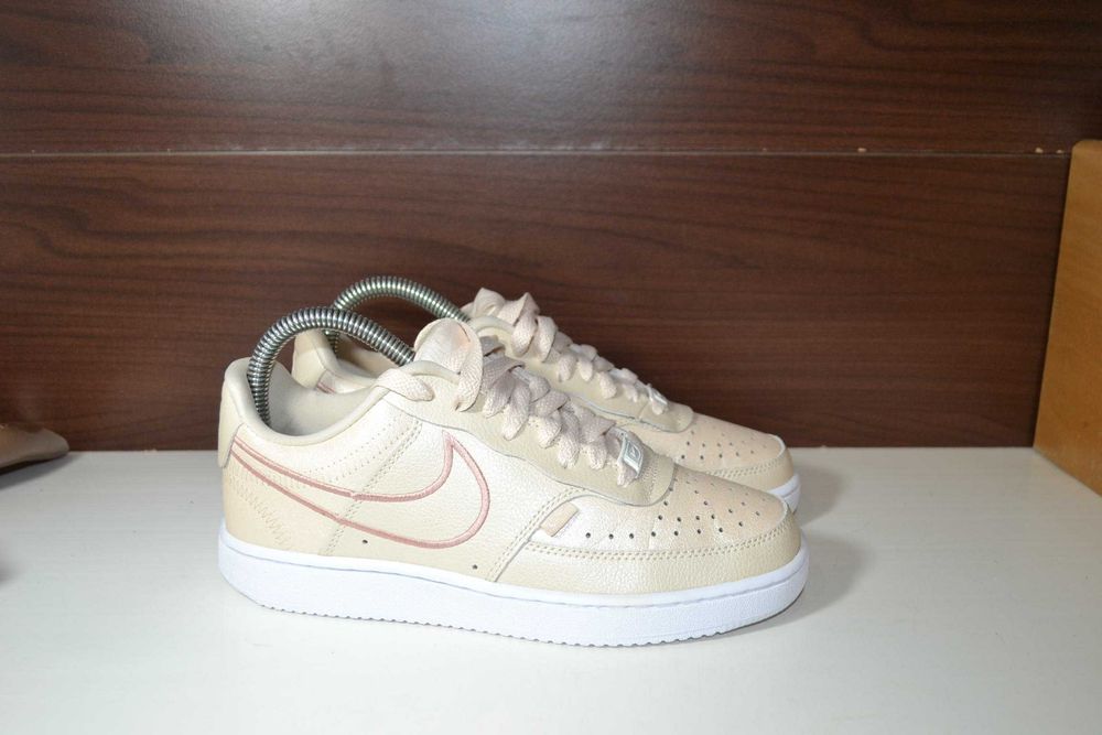 nike court vision low premium 37.5р кроссовки кожаные кеды оригинал