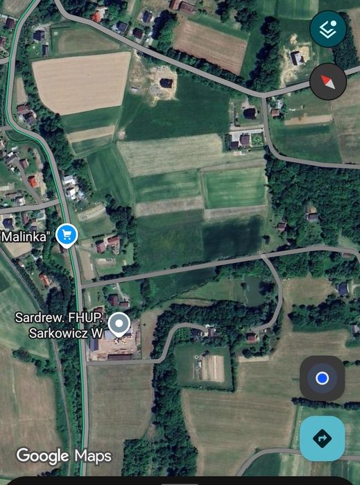 4 Działki budowlane po 15 ar Miejscowość Polna (okolice grybów,stróże) - Widok 5