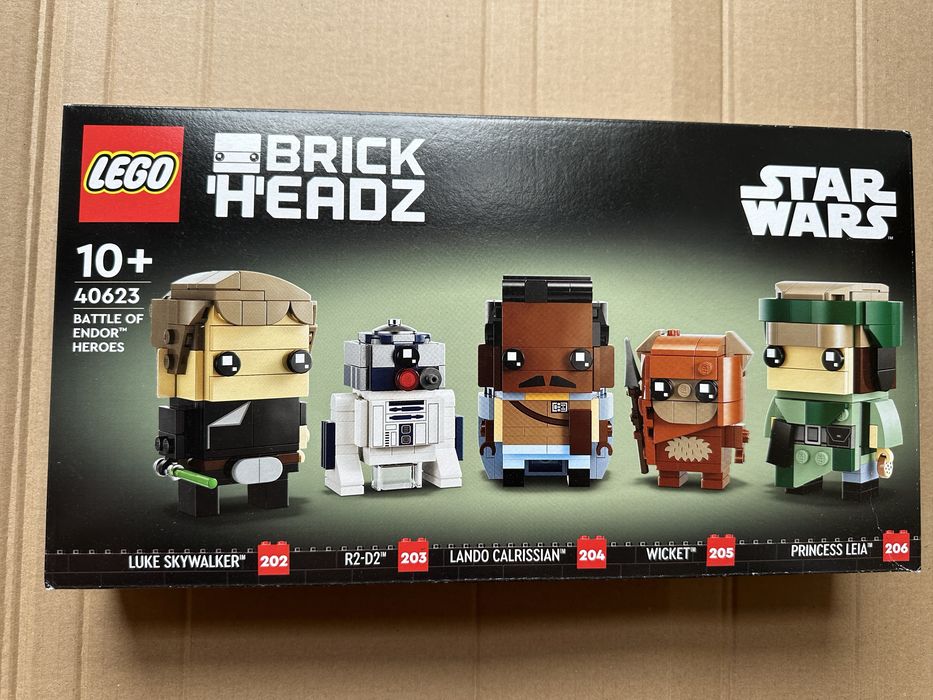 LEGO 40623 BrickHeadz - Bohaterowie bitwy o Endor