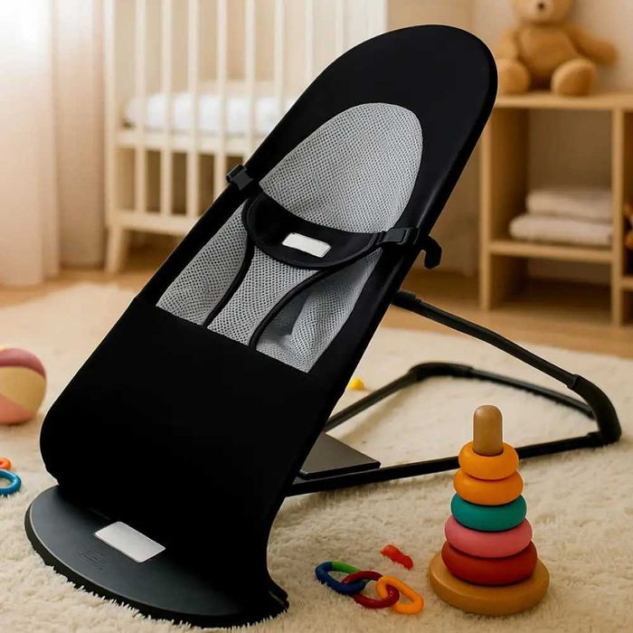 Шезлонг дитячий гойдалка кроватка заколисуючий центр Шезлонг детский