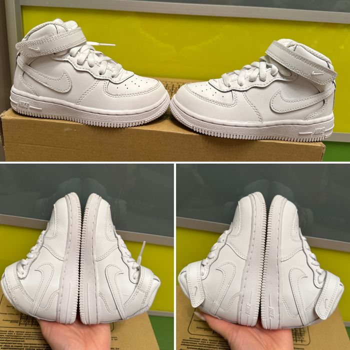 ‼️ хайтопи Nike Force Mid 1 26 р оригінал кросівки високі ботінки