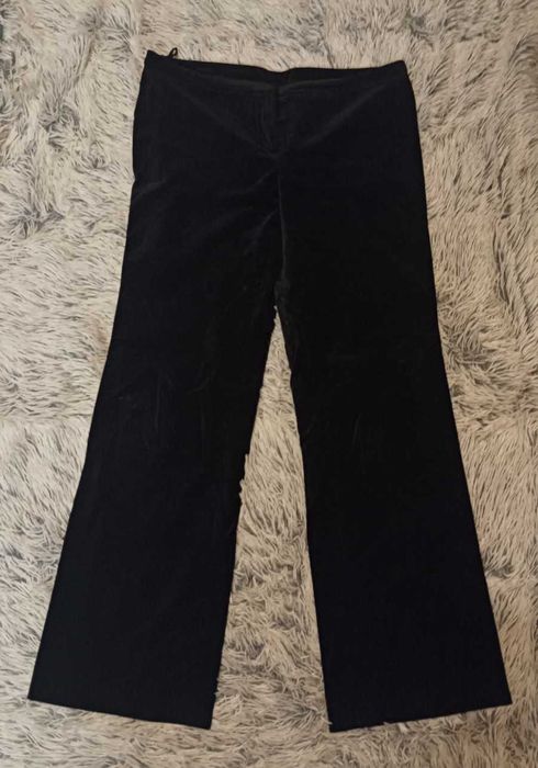 Zestaw spodni czarne materiałowe XL/42 damskie 5 sztuk