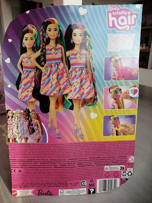 Barbie Mattel Totally Hair. Nova.