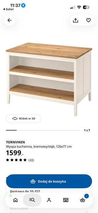 Wyspa kuchenna ikea