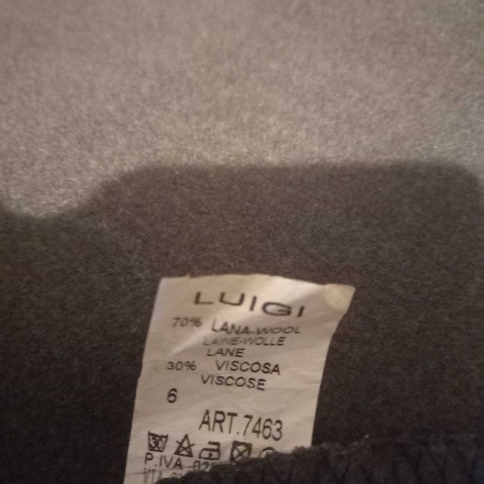 Шерстяне манто .