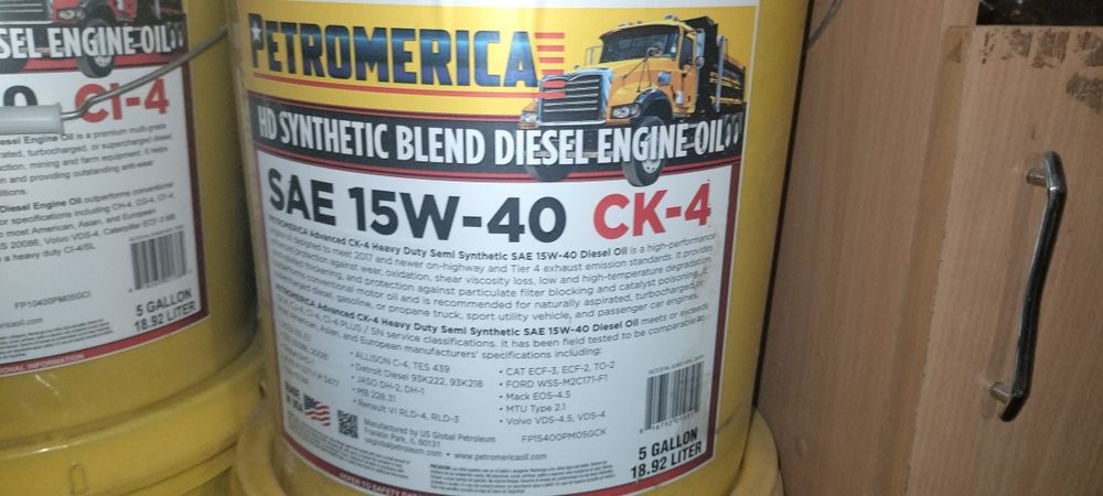Масло 10w40 15w40 PETROMERIKA
