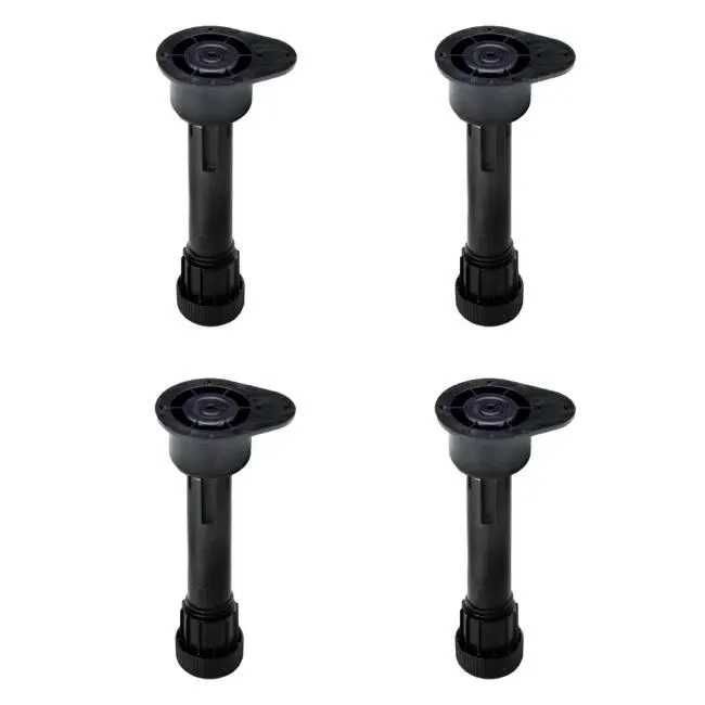 4x Pés reguláveis para armário/nóvel - 9,8 A11,8 CM [NOVOS]