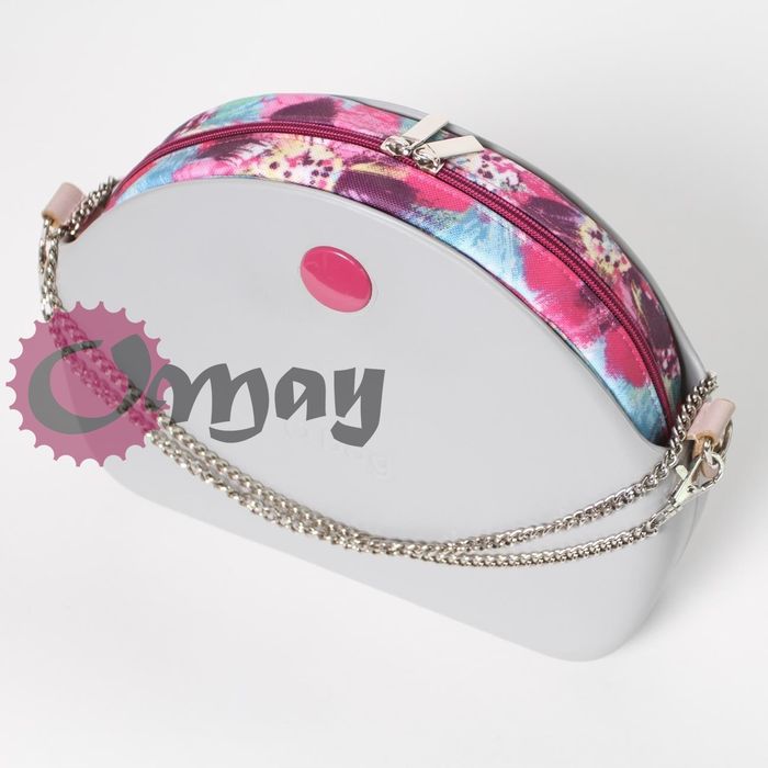 organizer OBAG MOON LIGHT kwiaty piękne wkład 2 kieszenie OMAY