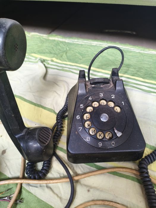 Телефон СССР, карболітовий BUDAVOX Венгрія