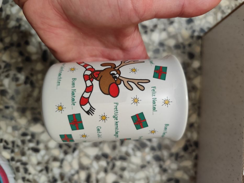 Zestaw 6 kubków ceramicznych