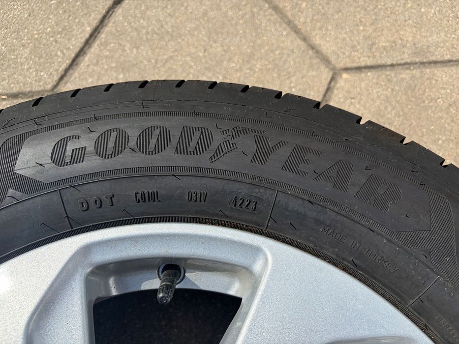 ford transit custom felgi koła letnie 6.5jx16 et50 6x120 goodyear 2023r