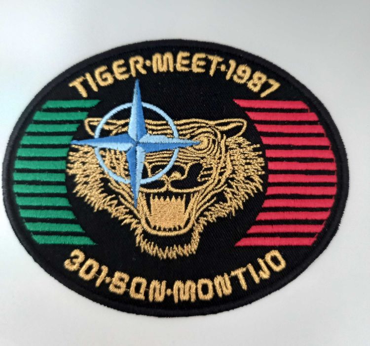 Patch Tiger Mett 1987 (reprodução)