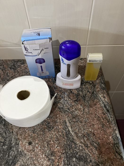 Maquina de depilação a cera