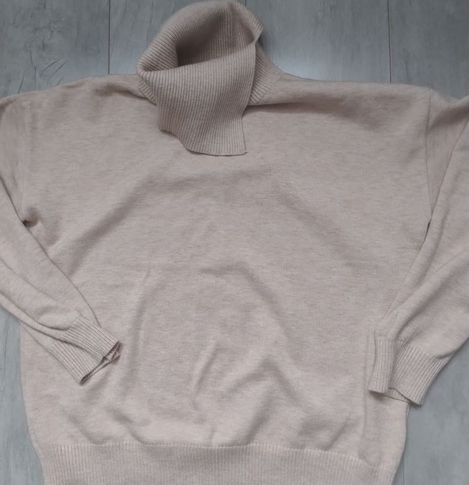 Sweterek greenpoint M beżowy sweter top secret