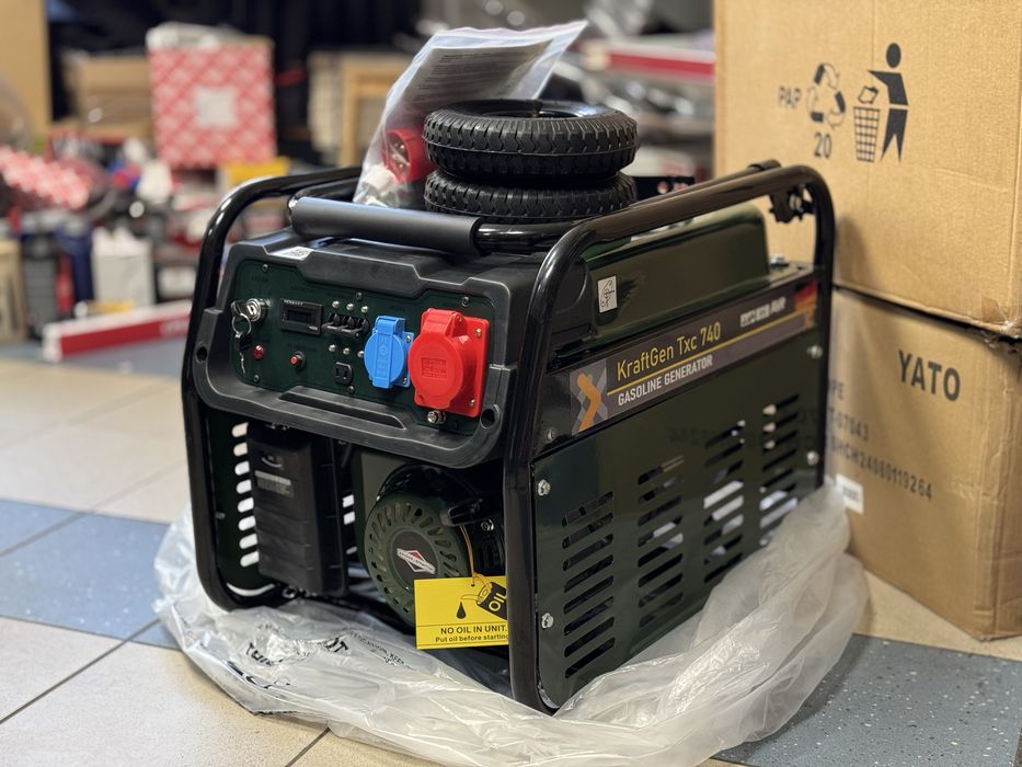 *Agregat prądotwórczy_Kraftgen_TXC_740*Briggs&Stratton*AVR*7,2 kWH*3x