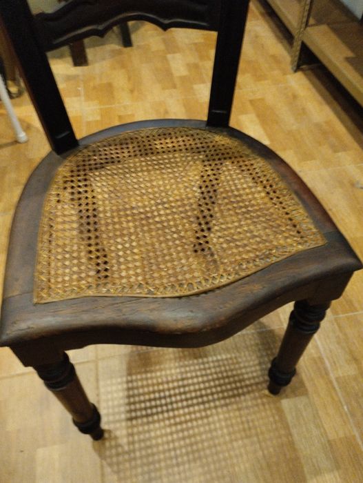 Cadeira palhinha anos 60