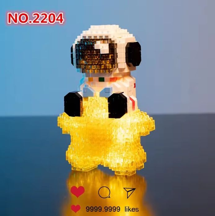 Нове міні лего конструктор 3d Космонавт Space