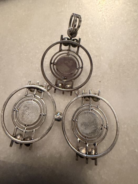 Acessorio para fio em prata 11,5gr