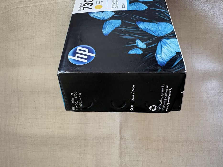 Tinteiro HP 730 Amarelo 300 ml Original (P2V70A) – Para DesignJet