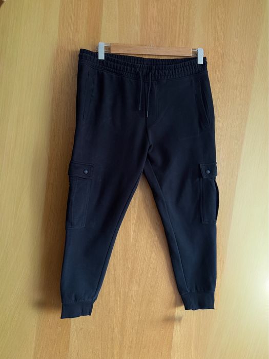 Теплі спортивні штани карго BOSS оригінал
