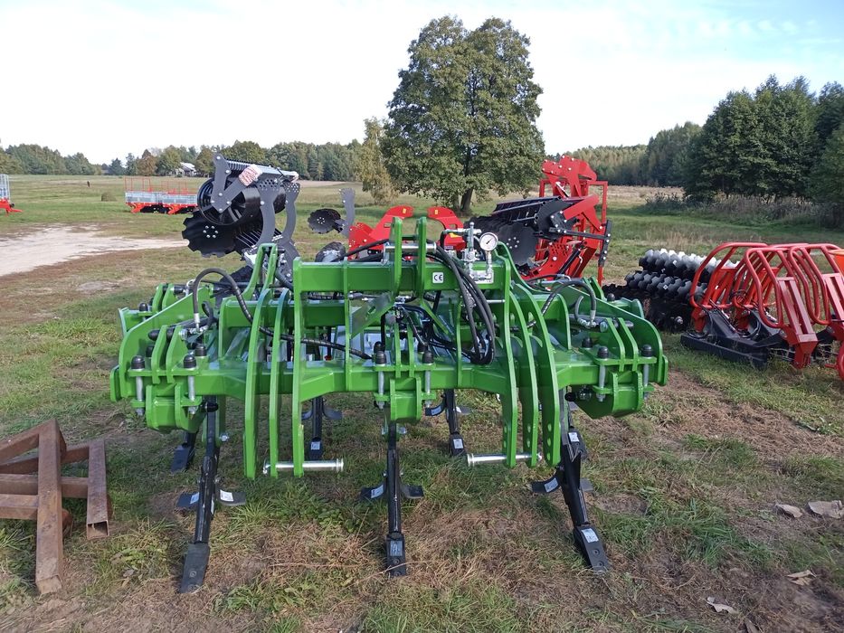 Pług dłutowy zabezpieczenie hydrauliczne 3m wał mulczer Raptor Tolmet