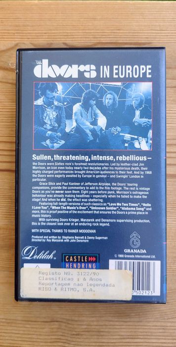 The Doors – In Europe | VHS